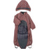 Mikk-Line Baby Nylon Snowsuit Snowsuit Rose Brown